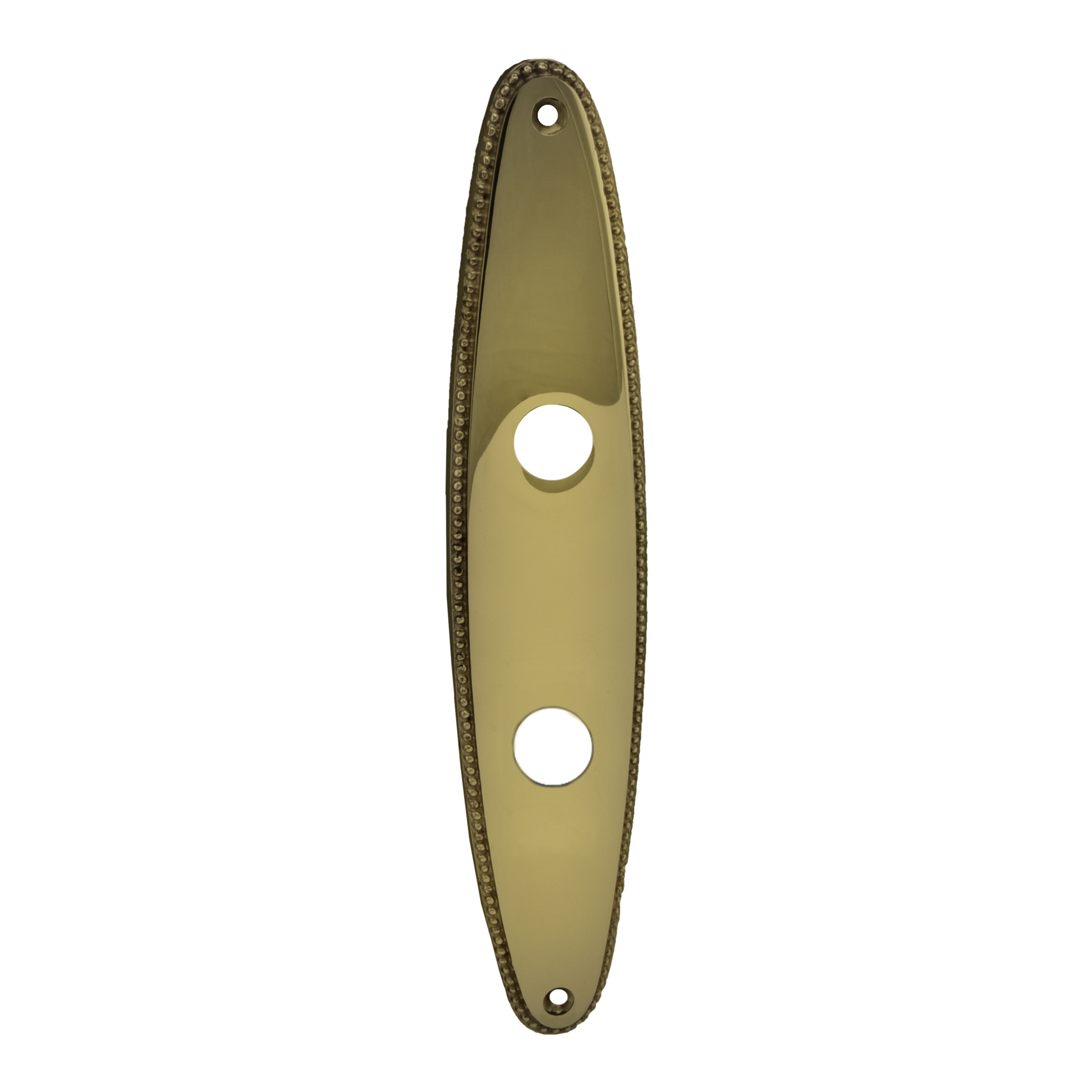 Badezimmertürschild Dist. 78 mm WC, Messing patiniert L x B