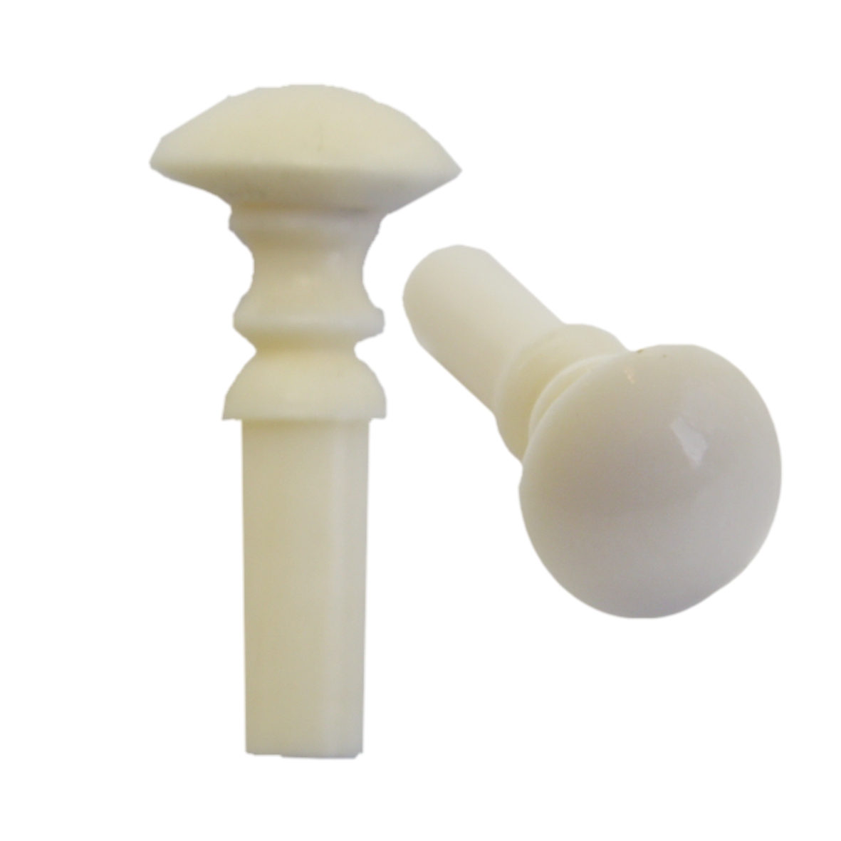 Möbelknopf aus weißem Bein D12mm Serie KN051 Bild1