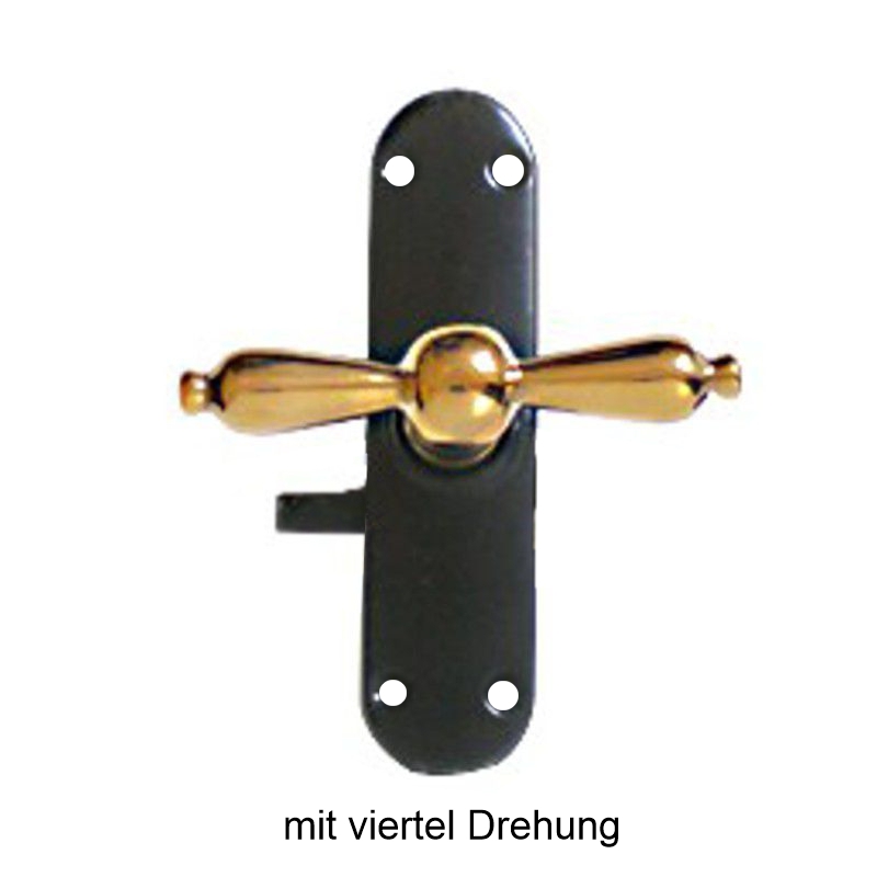 aufliegendes Fenstergetriebe mit Zunge für rechten Flügel, ohne Zubehör, 0,25 Drehung Serie FS101 Bild1
