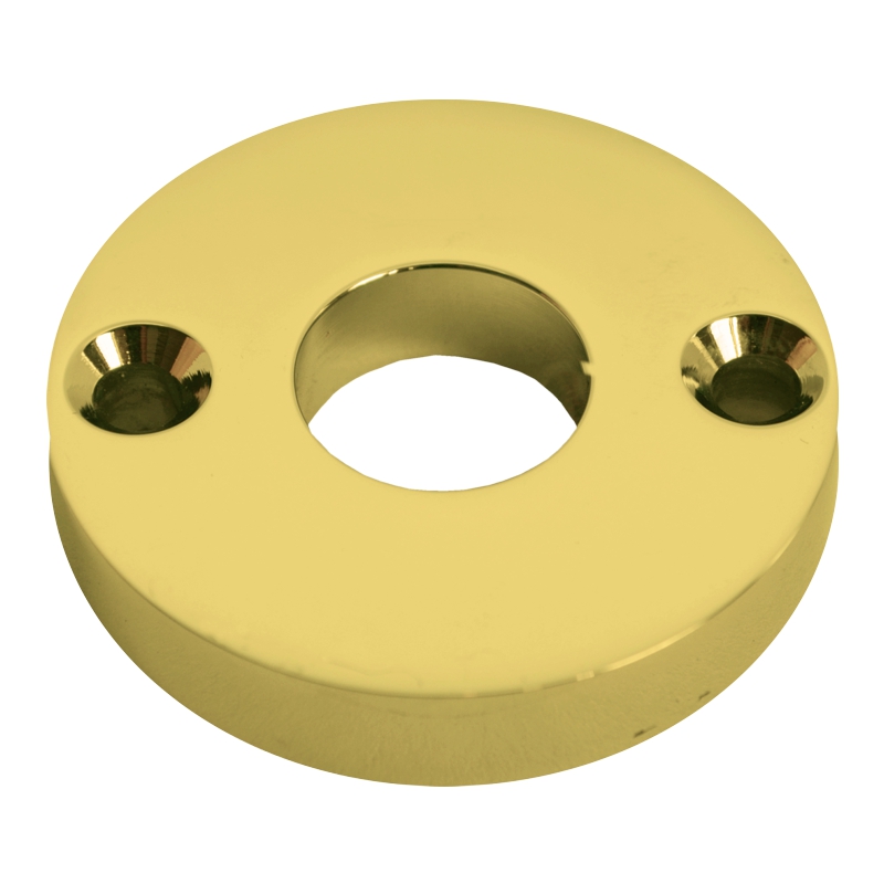 Sicherheitsrosette (TD) innen in Messing glänzend Serie TR151 Bild1