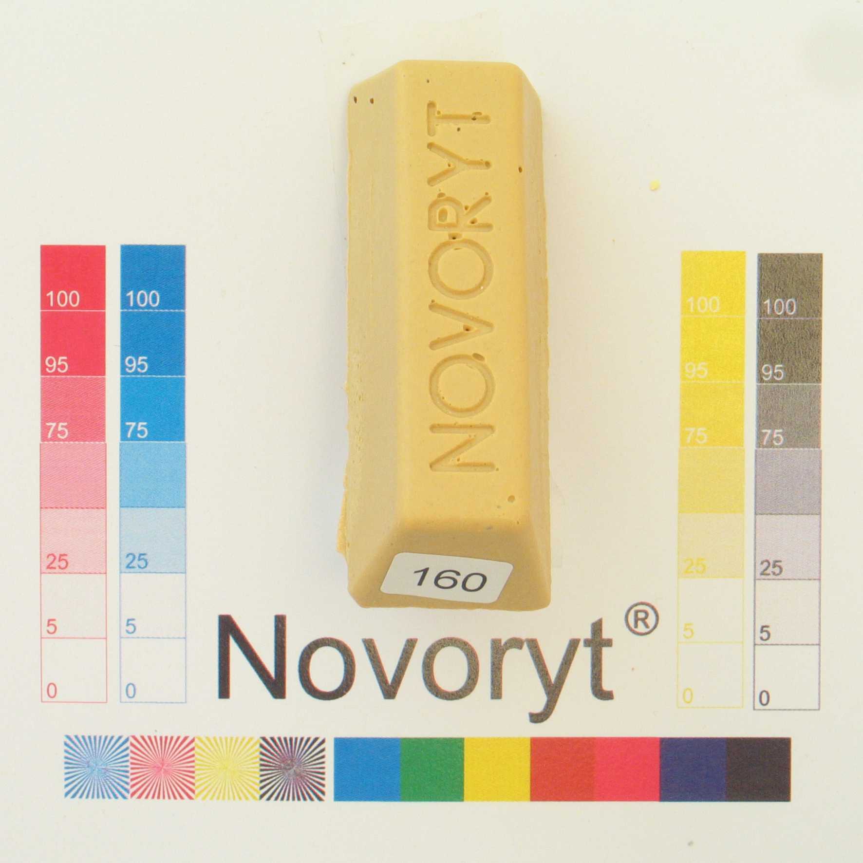 NOVORYT® Schmelzkitt - Farbe 160 beige 2 1 Stange Serie HW003 Bild1