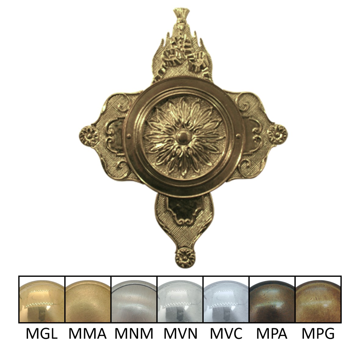 Zierrosette Serie AP002 Bild1
