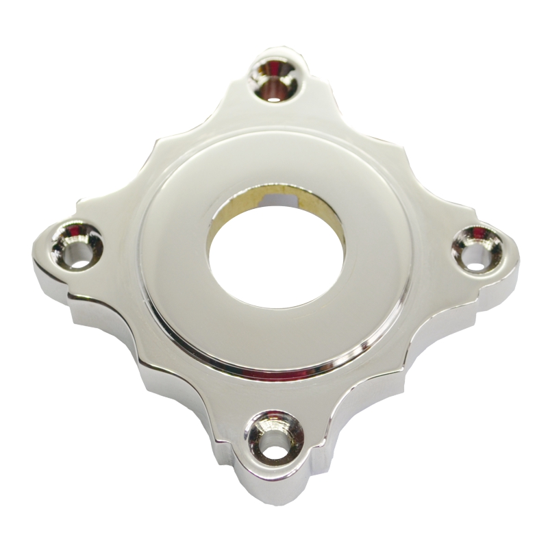 Rosette (TD) in Nickel 65x 65  mm Bild1