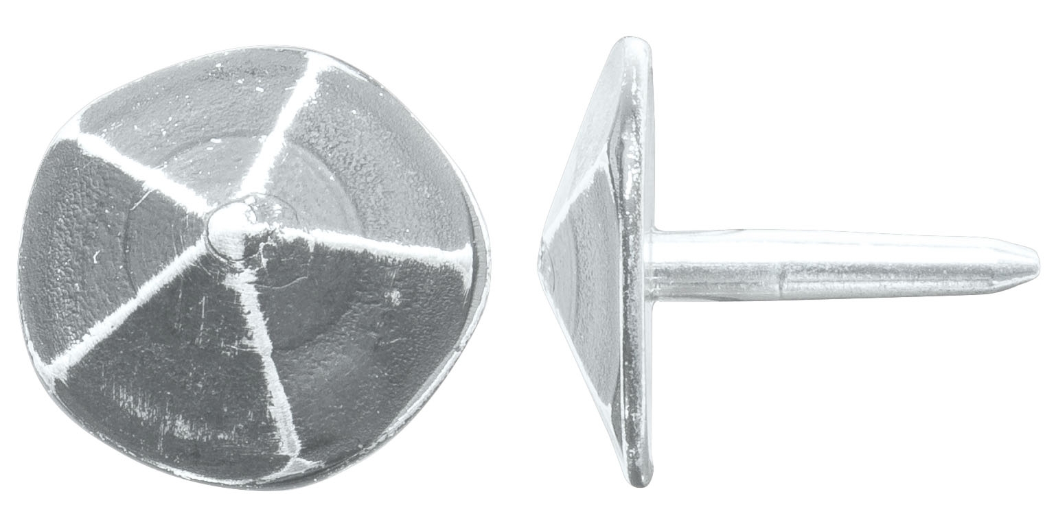 Ziernagel 5-flächig , 25 Stück, thermopatiniert ® D 25 mm der Serie ZB253 Bild1