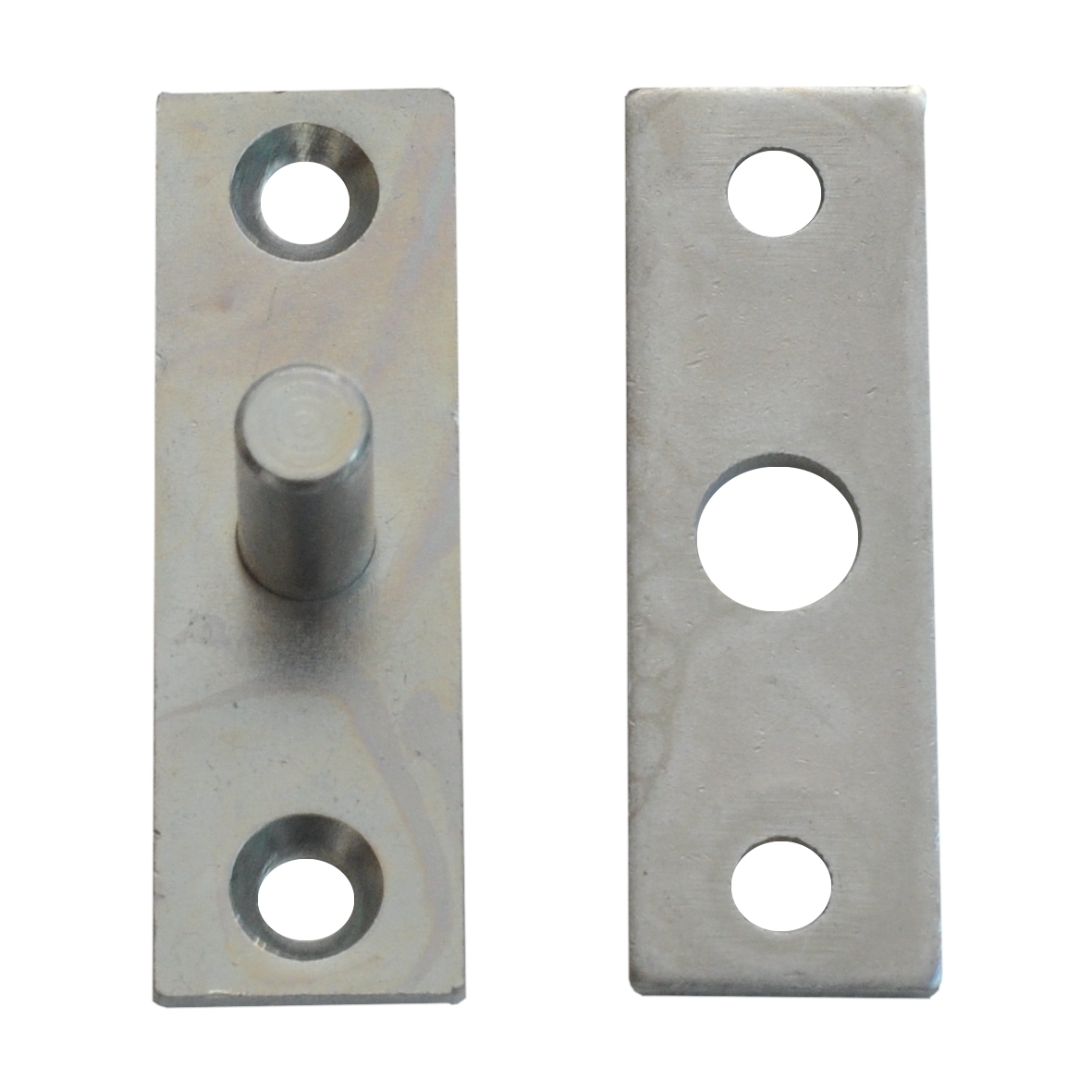 Lochblech + Stift, auswärts, Eisen, für Fenstergetriebe für für Serie FD050-FD053 Bild1