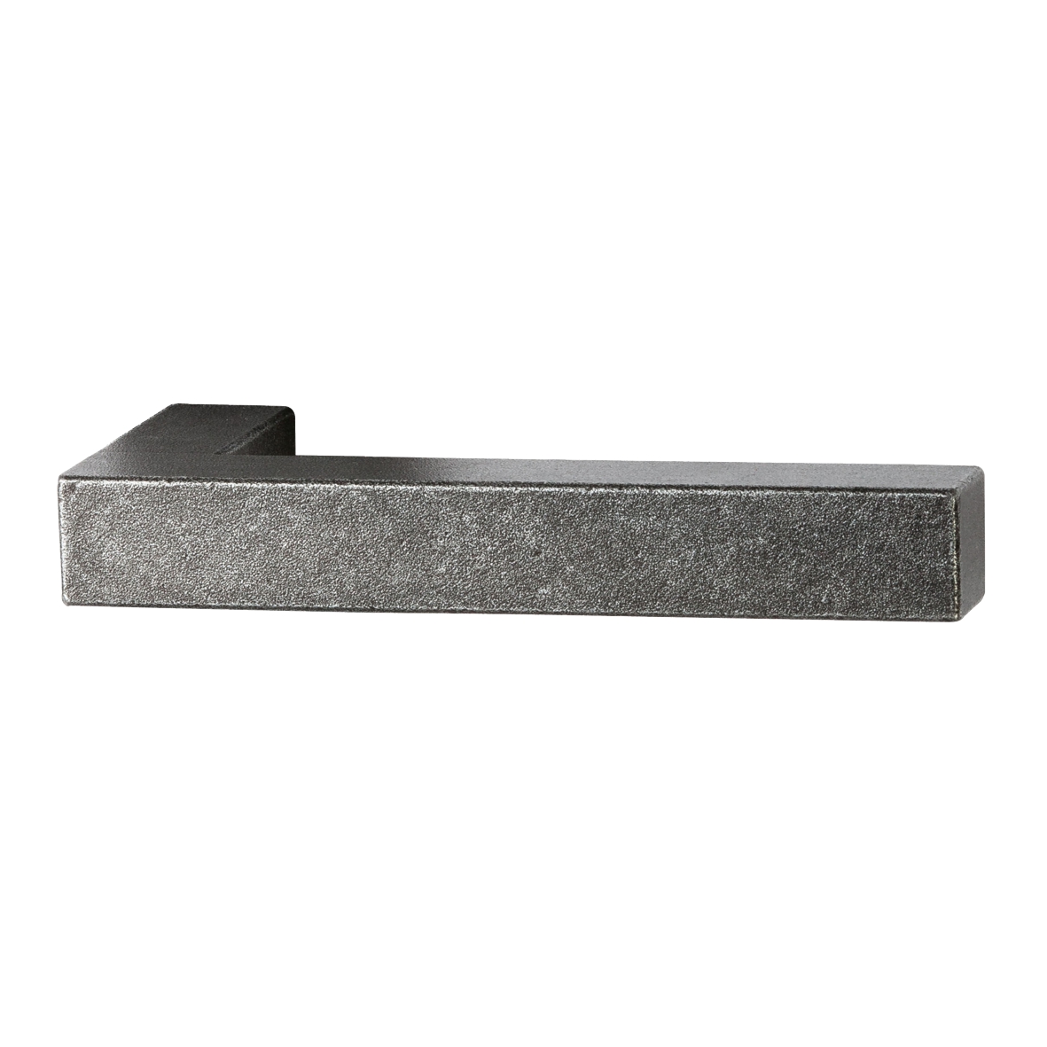 Türgriff Eisen schwarz passiviert 125mm DIN Links und DIN Rechts verwendbar Serie TD050 Bild1