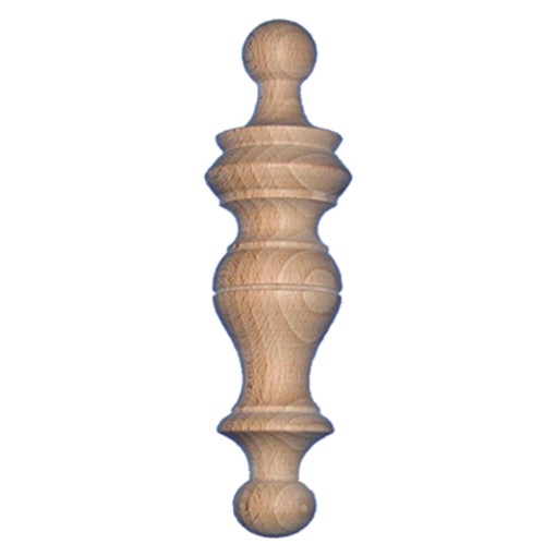 Halbsäulen in Buche 160 x 45mm Serie AH005 Bild1