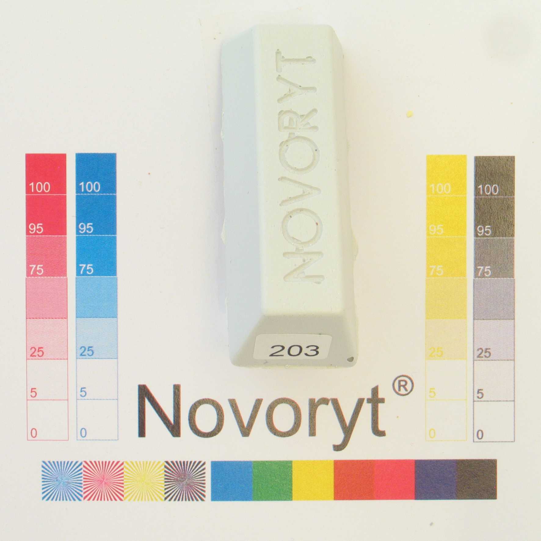 NOVORYT® Schmelzkitt - Farbe 203 5 Stangen Serie HW003 Bild1