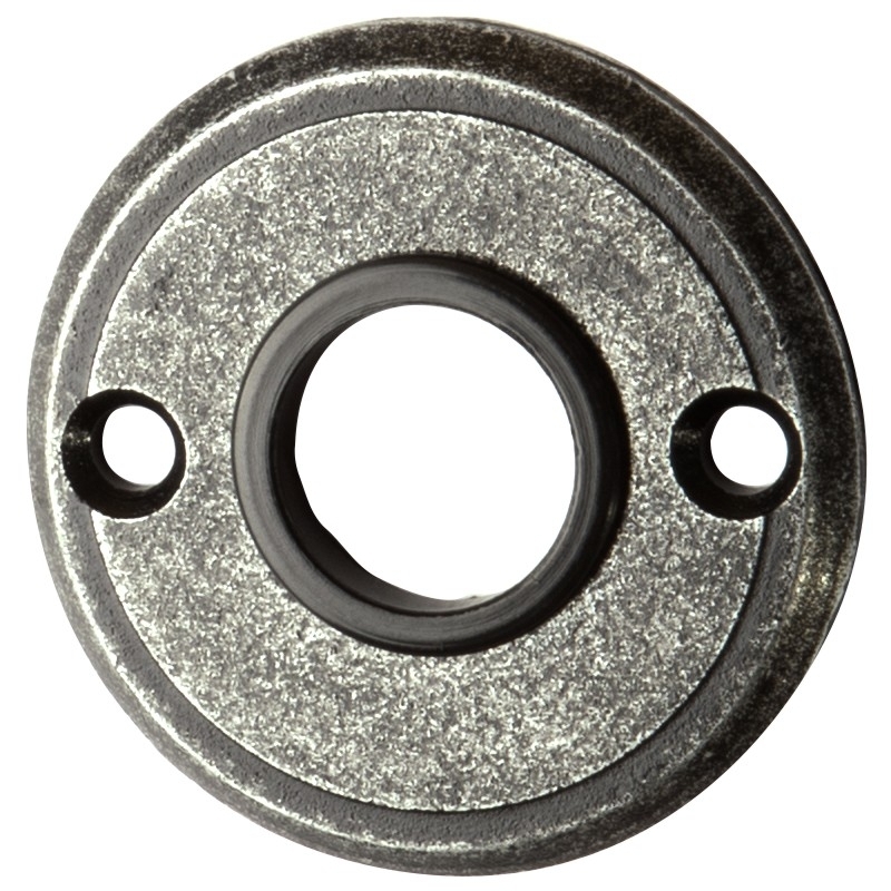 Türdrückerrosette Eisen schwarz gebrannt&gewachst D 55mm Serie TR530 Bild1