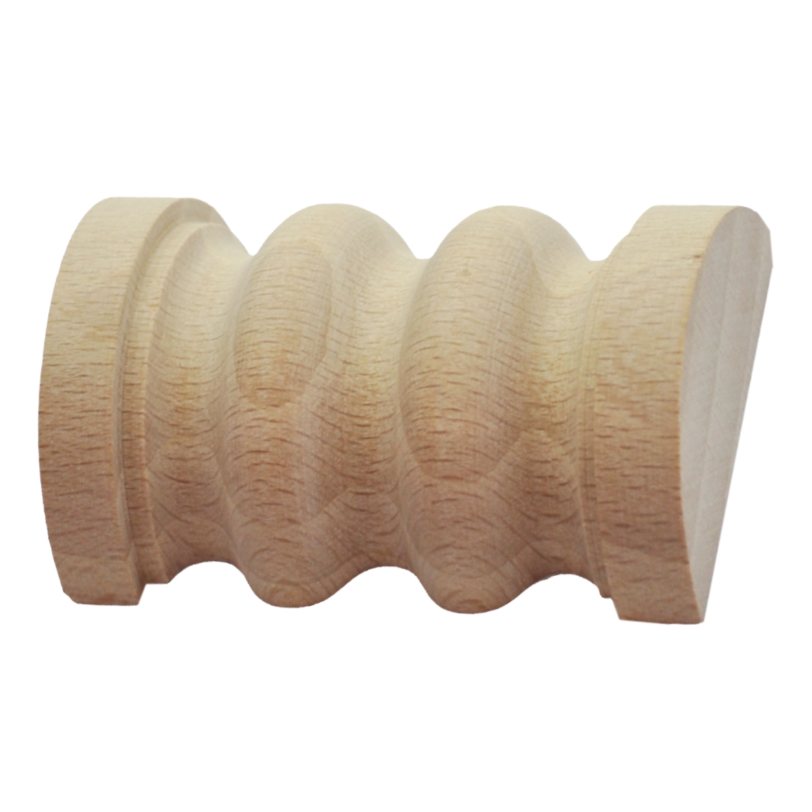 Spulenapplikation in Buche 55 x 40mm Serie AH081 Bild1