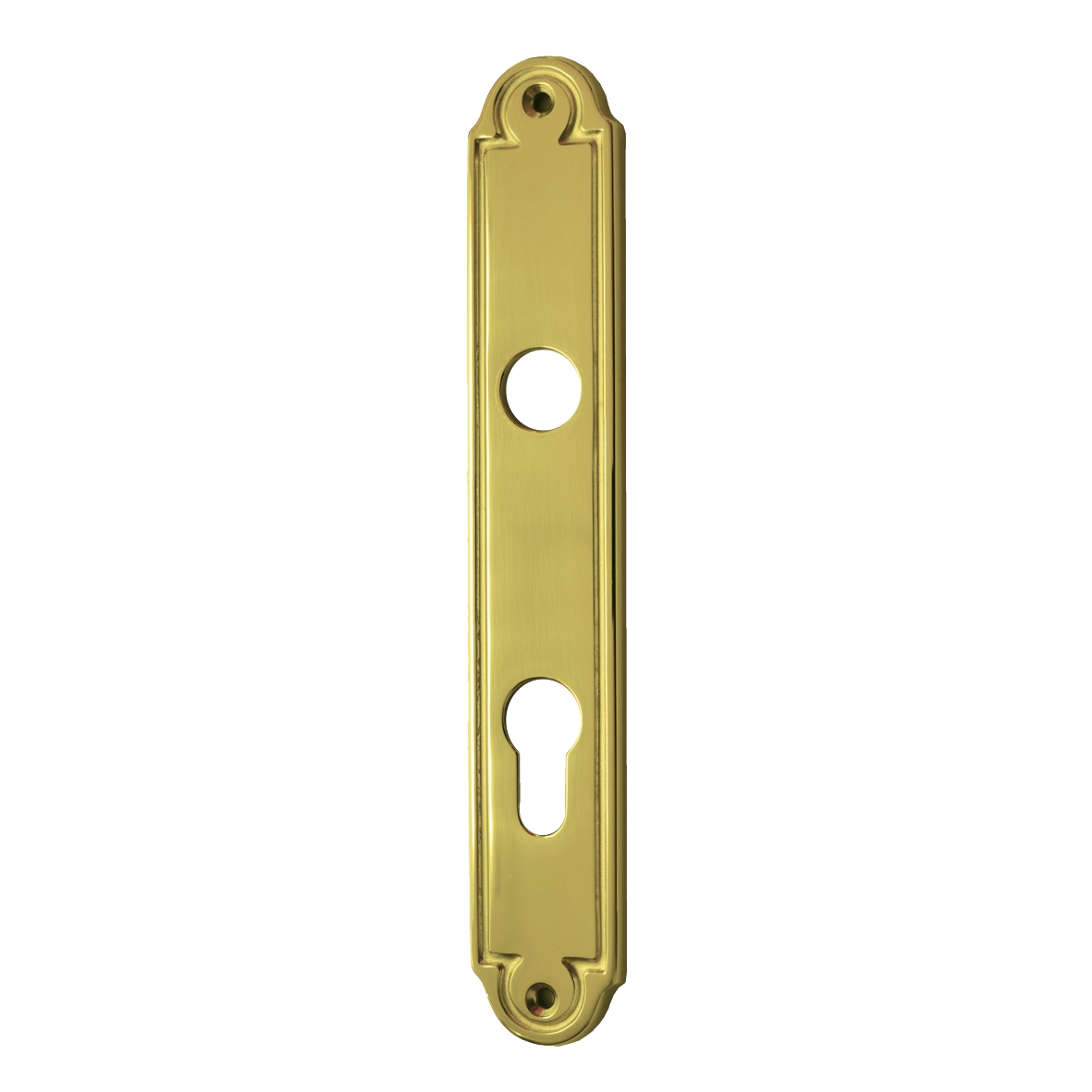 Türschild (PZ) in Messing 72 mm Bild1