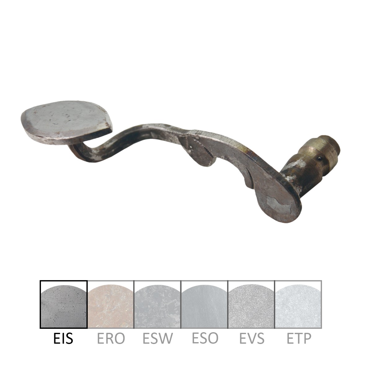Türgriff aus Eisen 153mm DIN Links Serie TD169 Bild1