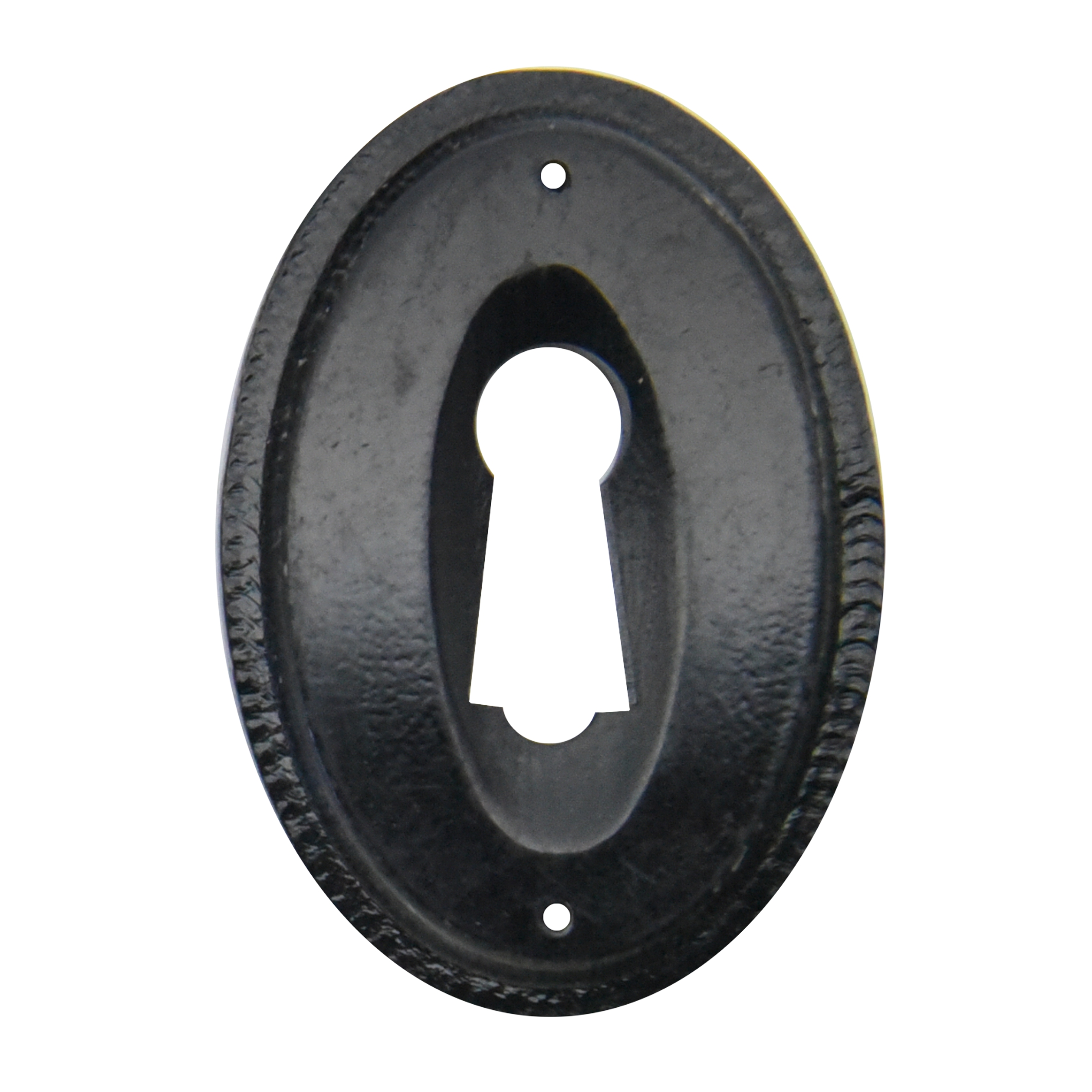 Klassizismus Möbelschild Horn - 30x42mm mit Schlüsselloch Serie KL037 Bild1