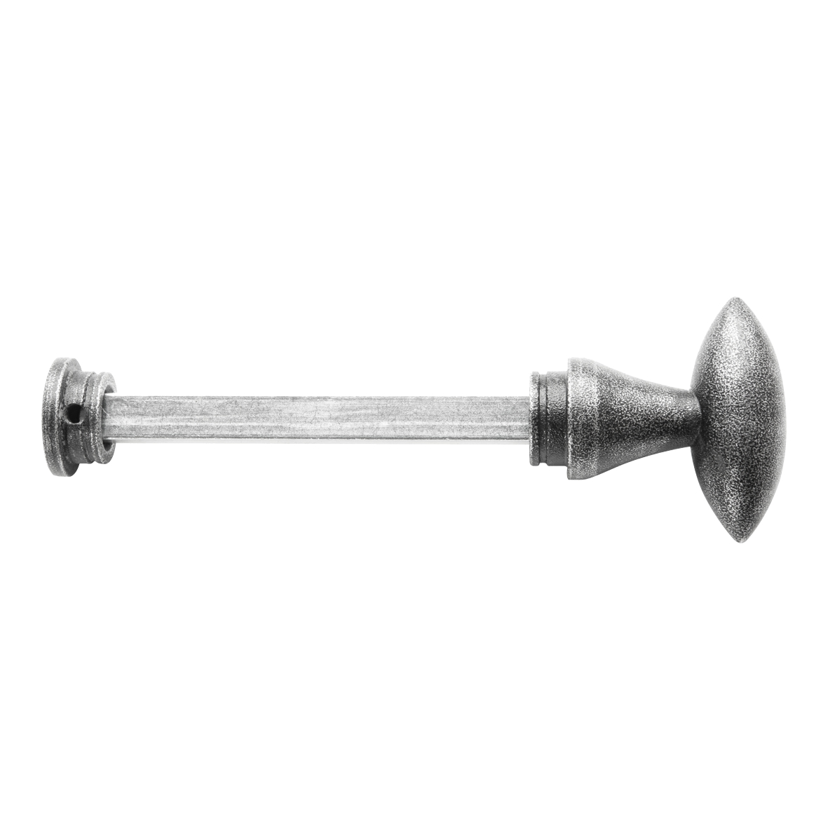 Bad- und WC-Riegel, Eisen schwarz passiviert TW012-144D-EVS-01 Bild1