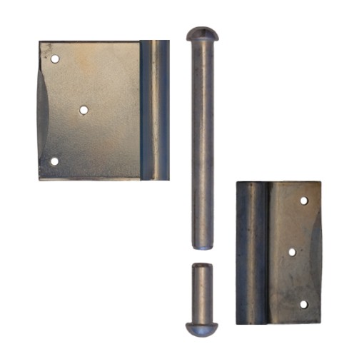Einstemmband Blendrahmen loser Stift 160mm li/re - Eisen verzinkt Serie TB009 Bild1
