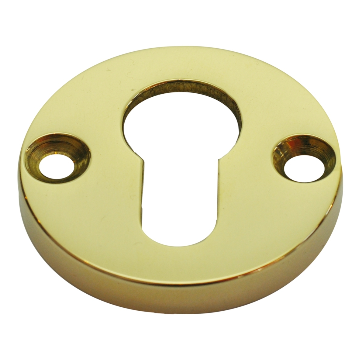 Sicherheitsrosette Innen D52 mm, Messing mit PZ-Lochung der Serie TR130 Bild1