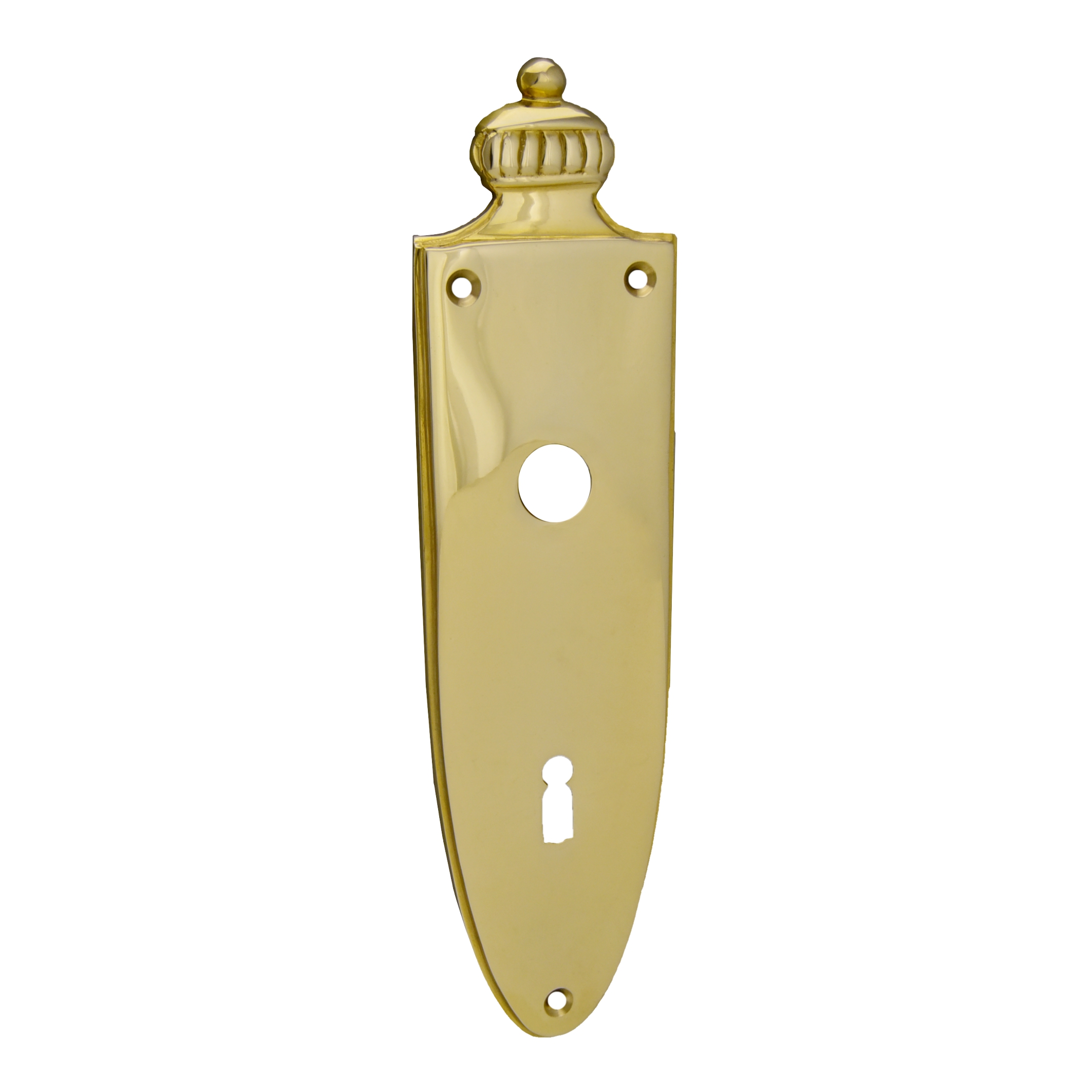 Zimmertürschild Dist. 72 mm BB, Messing Innen 238 mm x 65 mm der Serie TS104 Bild1