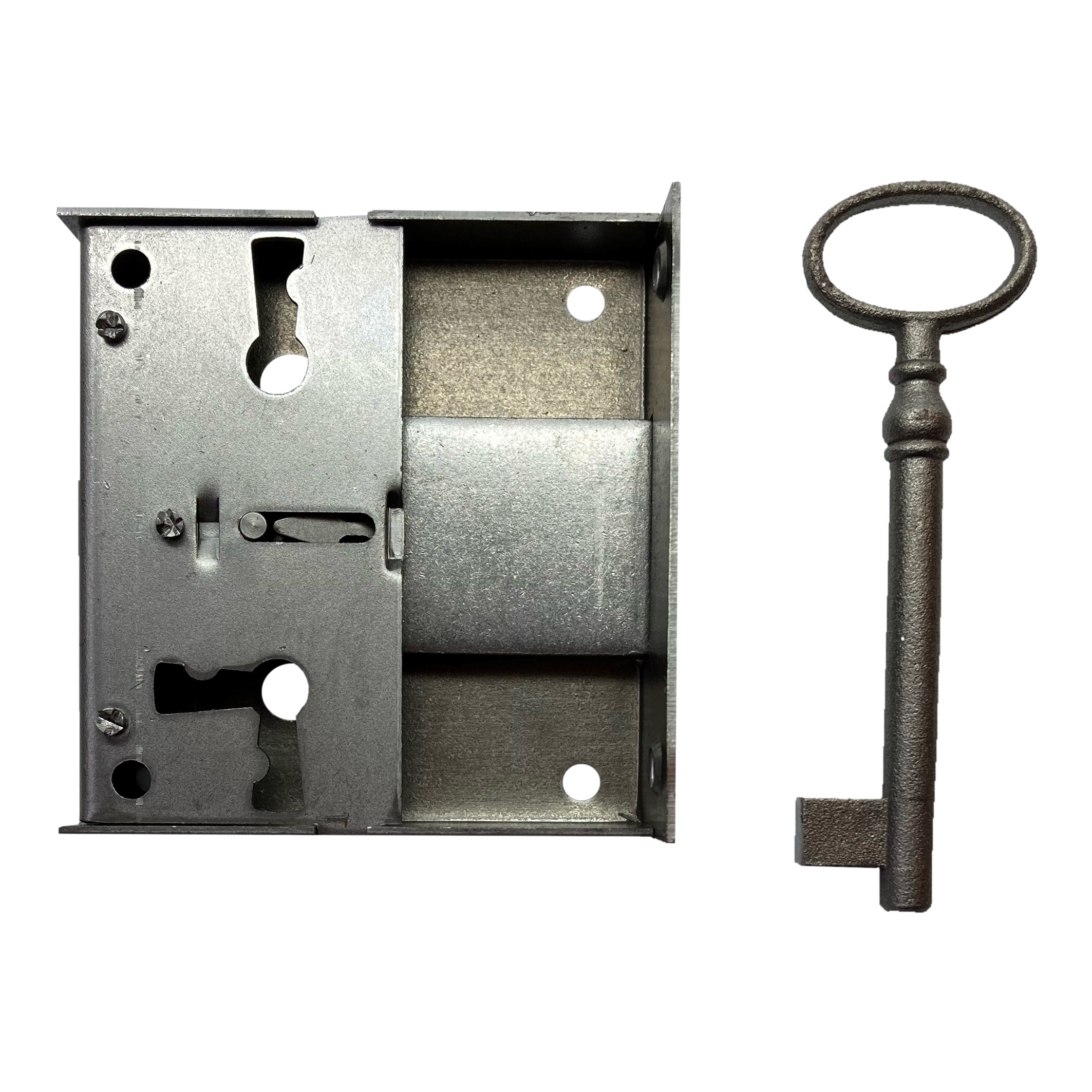 Aufschraubschloss aus Eisen, D 35 mm links der Serie AS020 Bild1 Aufschraubschloss aus Eisen, D 35mm links Serie AS020 Bild1