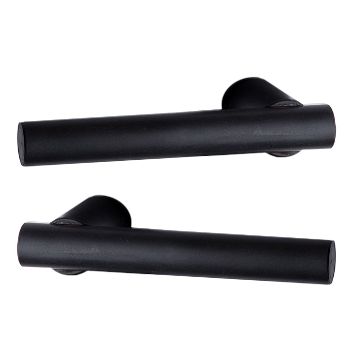 Türgriff Eisen schwarz gebrannt & gewachst 125mm Paar Serie TD051 Bild1