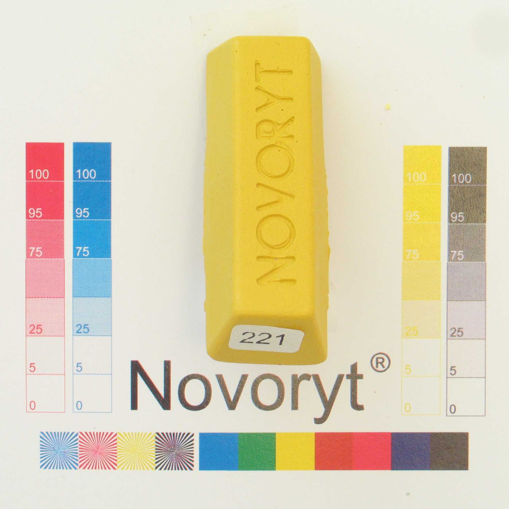 NOVORYT® Schmelzkitt - Farbe 221 1 Stange Serie HW003 Bild1
