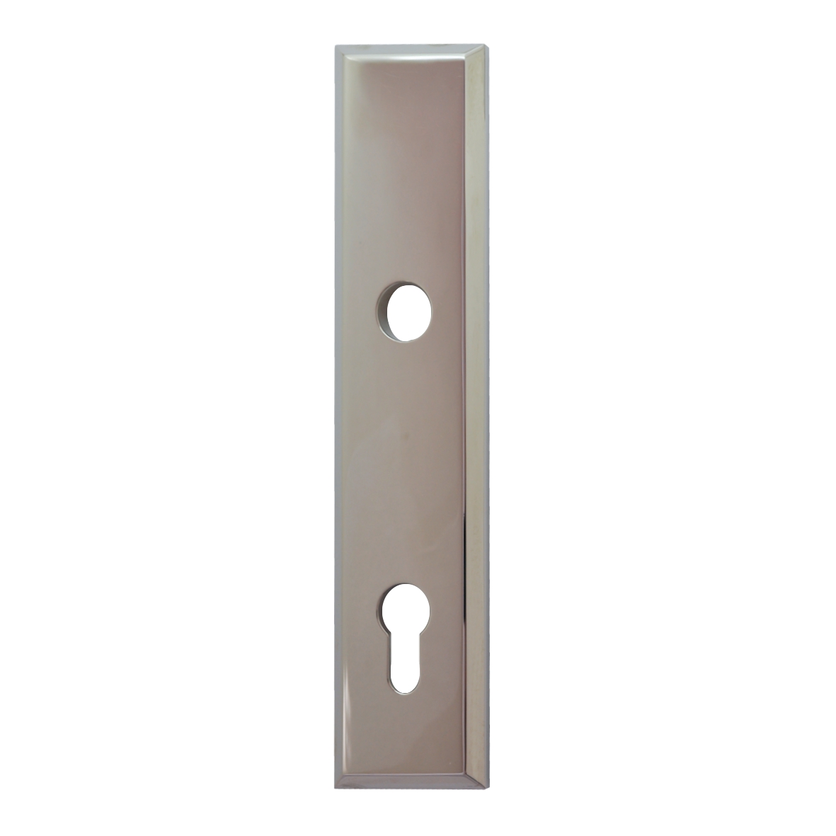 Sicherheitstürschild (PZ) in Nickel 92 mm Außen Bild1