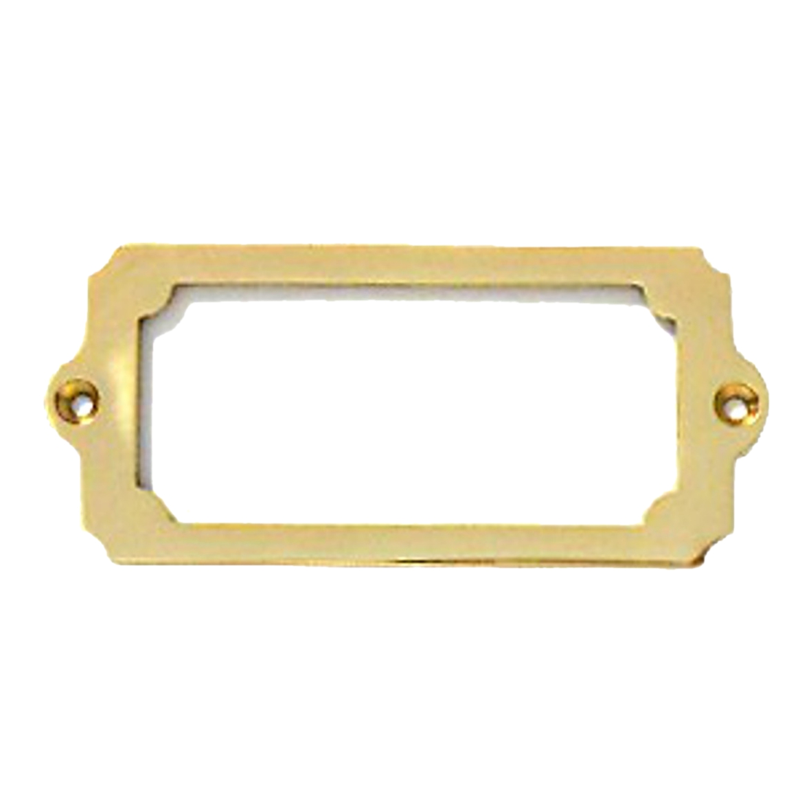 Namensschild Messing MMA 120x53mm Serie NS004 Bild1