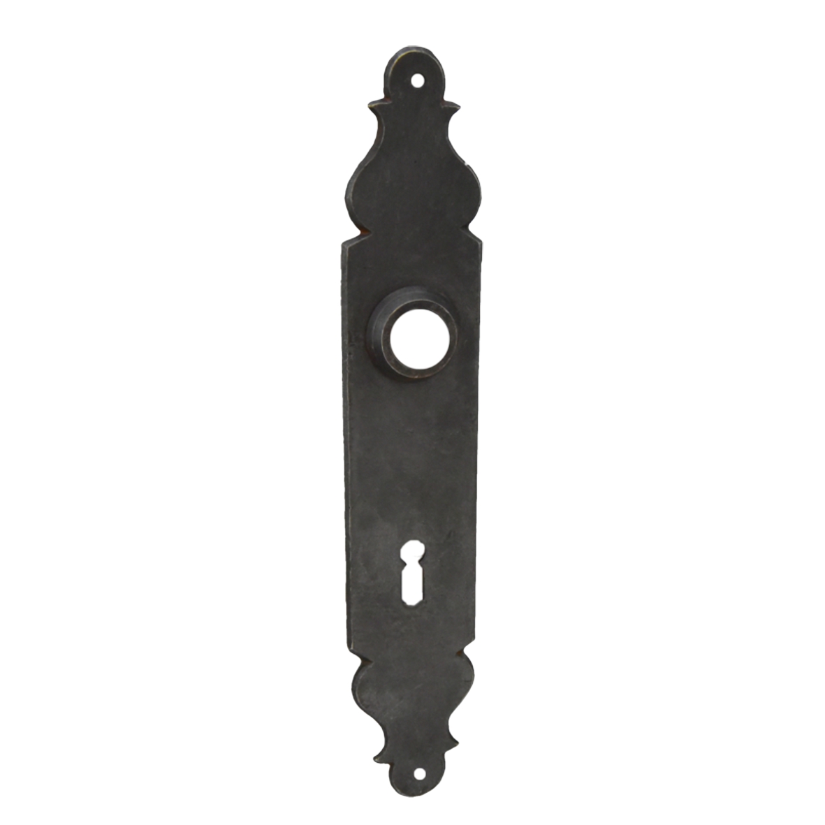 Zimmertürschild Dist. 72 mm BB, Eisen L x B x T