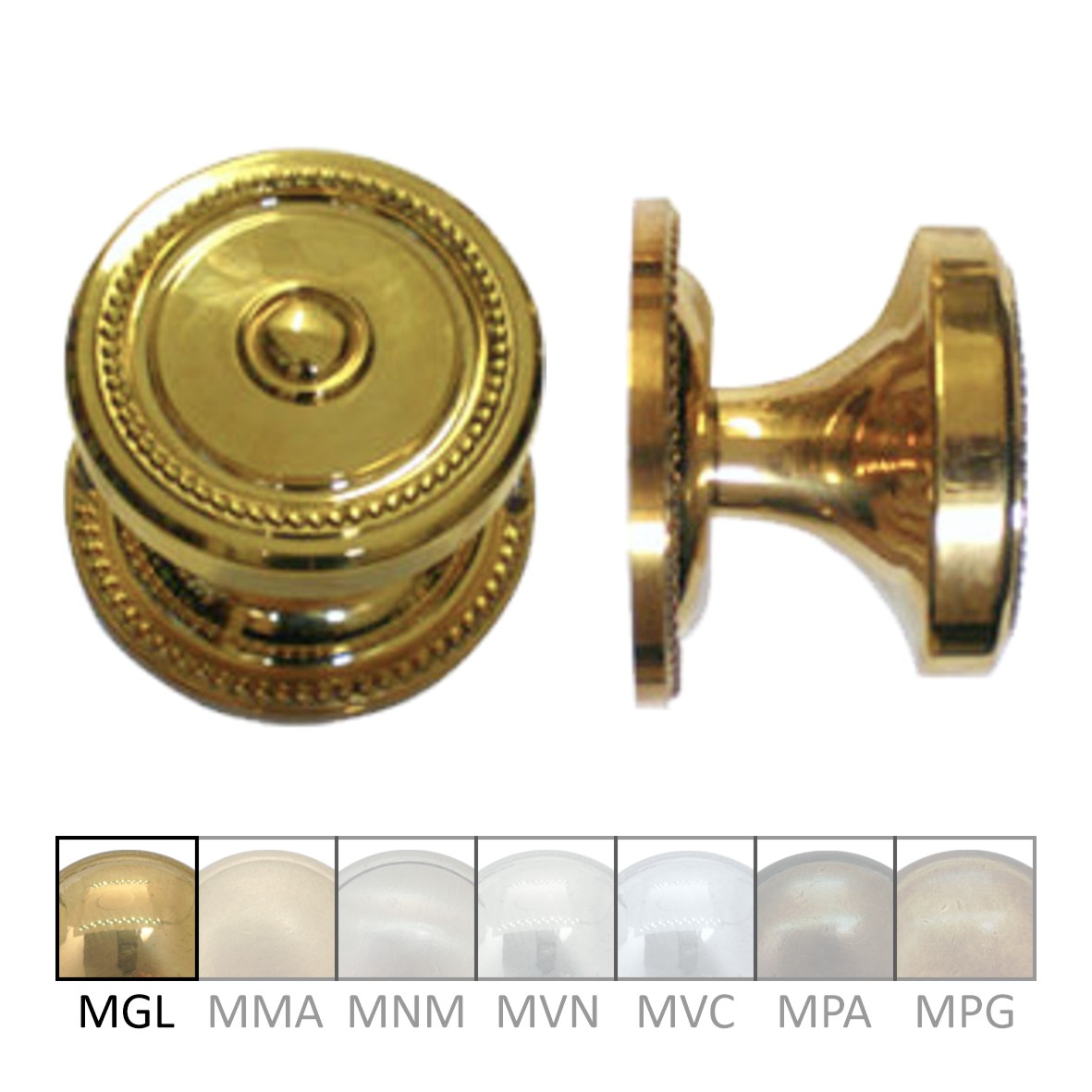 Haustürknauf auf Rosette TK119-148H-MGL-82-999-F Bild1