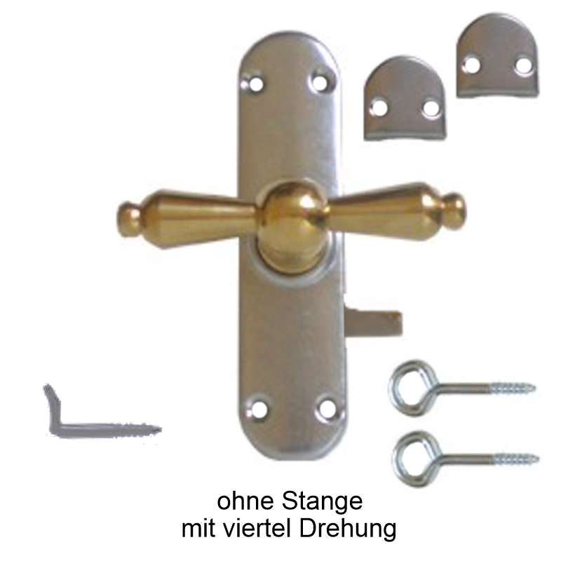 Aufliegender Getriebekasten, links mit Zubehör 0,25 Drehung Serie FS101 Bild1