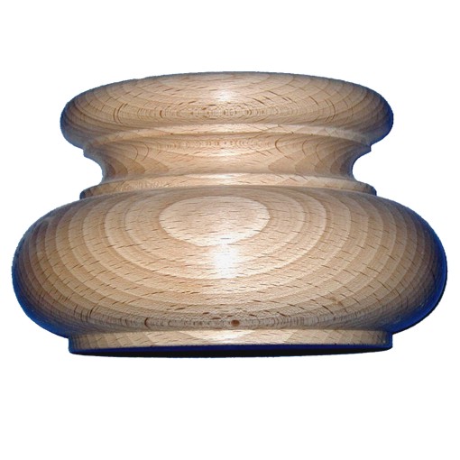 Möbelfuss in Fichte-Tanne 93 x 155mm Serie HF014 Bild1
