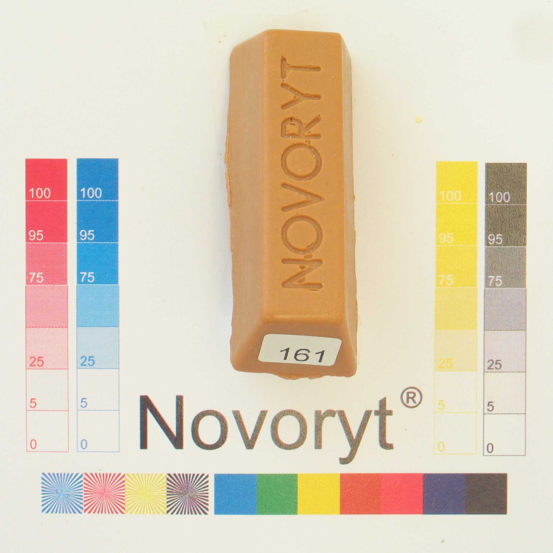 NOVORYT® Schmelzkitt - Farbe 161 beigebraun 1 Stange Serie HW003 Bild1