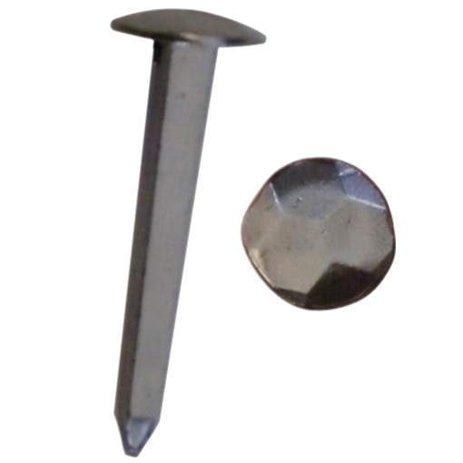Ziernägel geschmiedet,Kopf D14mm gehämmert,100St. Bild1
