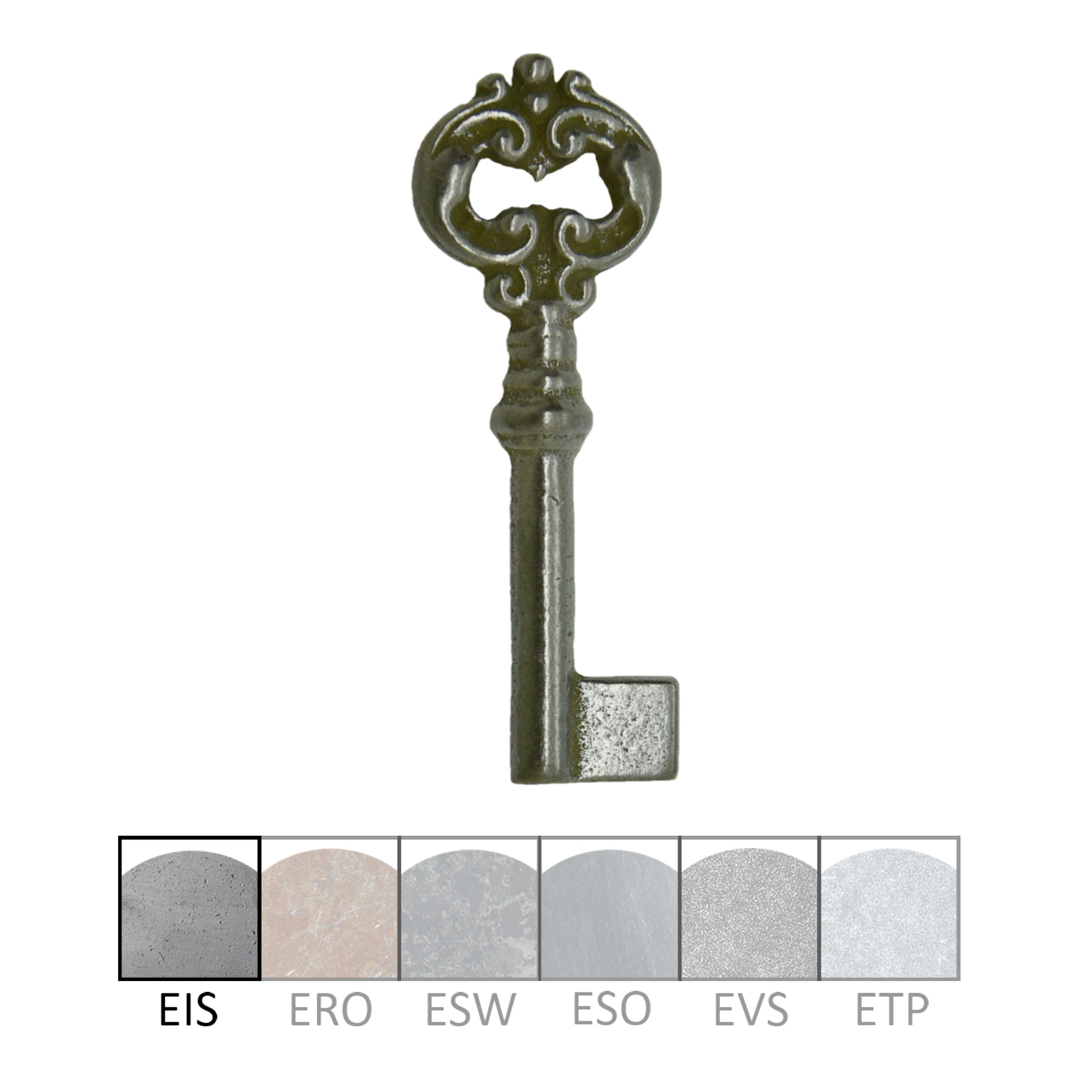 Hohlschlüssel in Eisen/Messing. HL Hohlschlüssel EIS HL30 HD6 Serie HS025 Bild1