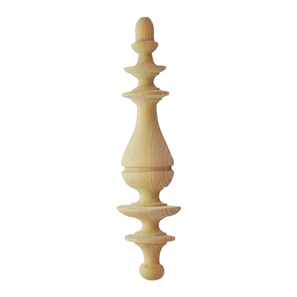 Halbsäulen in Weichholz 180 x 45mm Serie AH007 Bild1