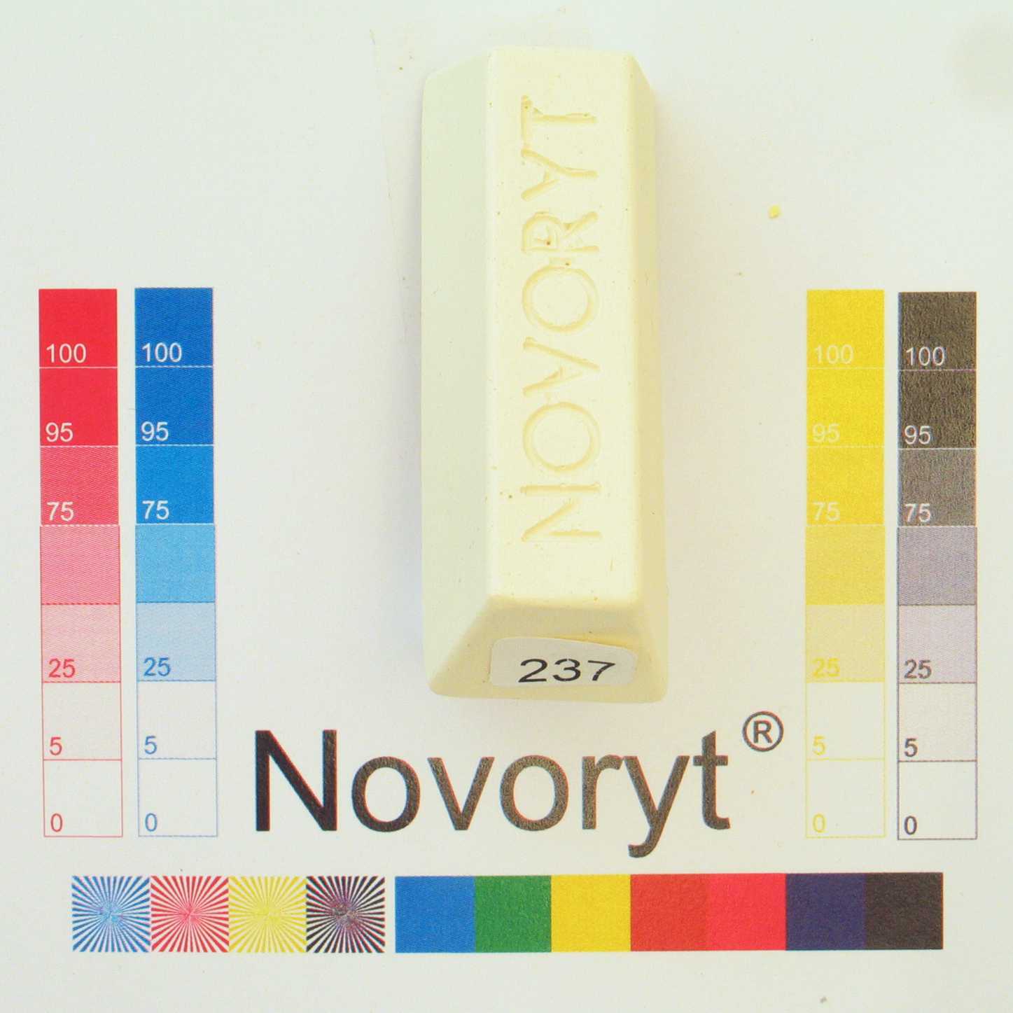 NOVORYT® Schmelzkitt - Farbe 237 5 Stangen Serie HW003 Bild1