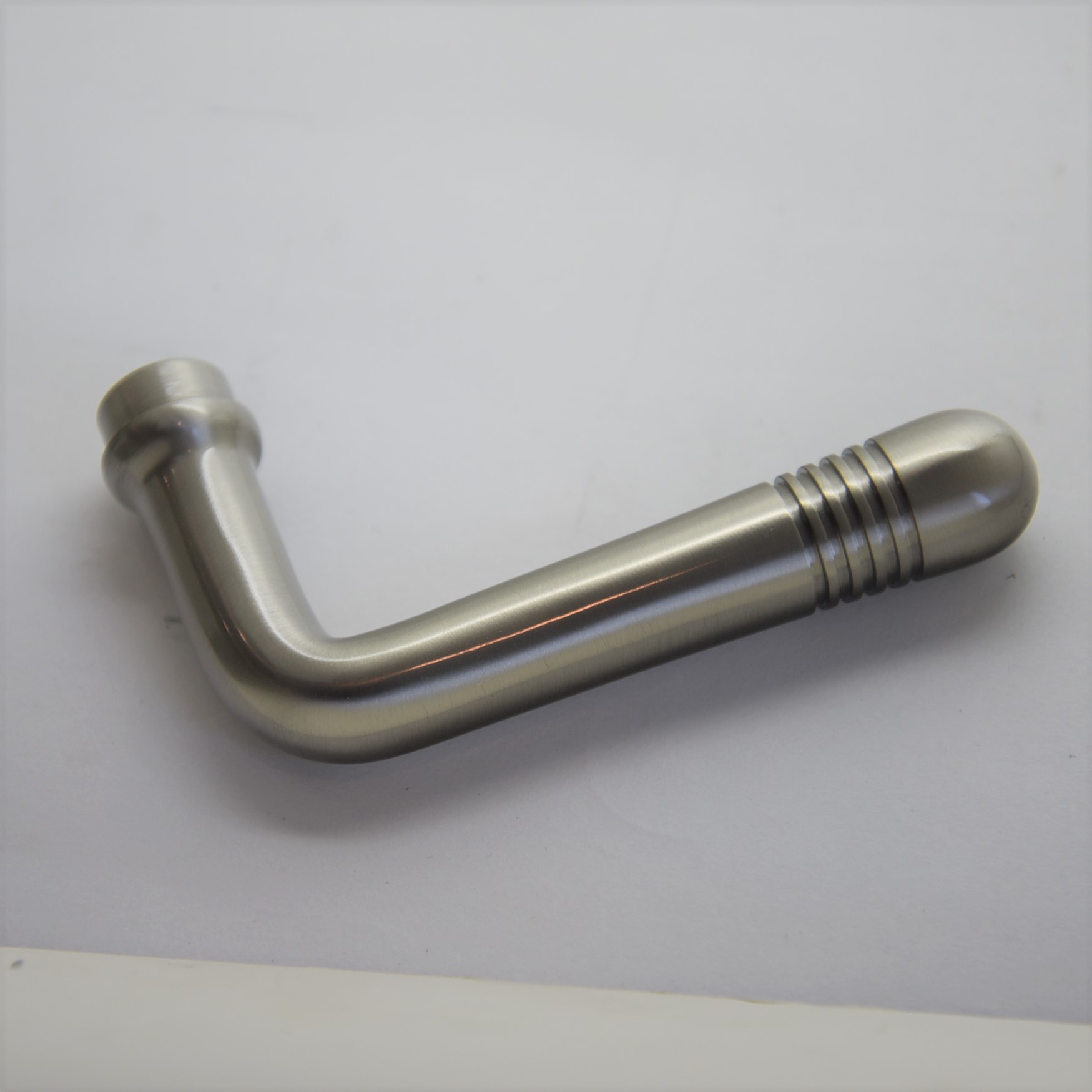 Türgriffpaar in Nickel 105 mm Bild1