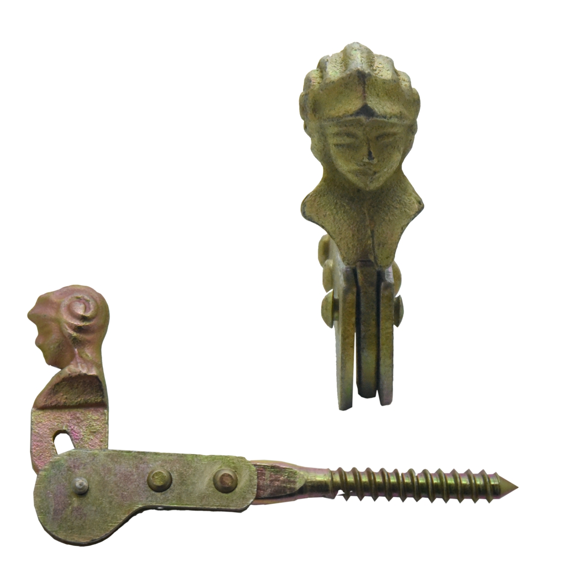 Ladenhalter gelb-verzinkt ,RITTER, Serie FB802 Bild1
