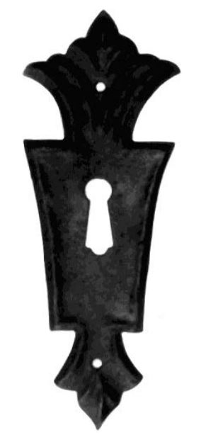 Barock Schlüsselschild Serie BA016 Bild1