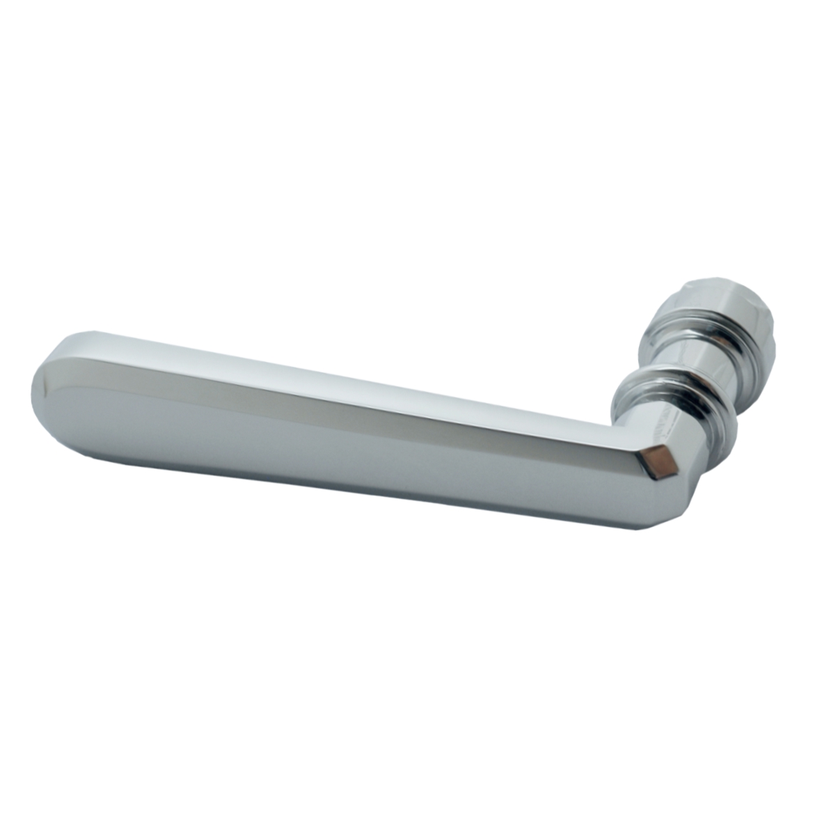 Türgriff in Nickel 110 mm DIN L Bild1
