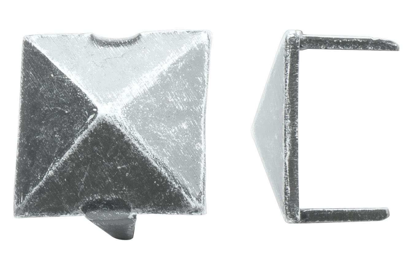 Zierkappe 16 x 16 mm Eisen thermopatiniert Pack 25 Stk der Serie ZB200 Bild1