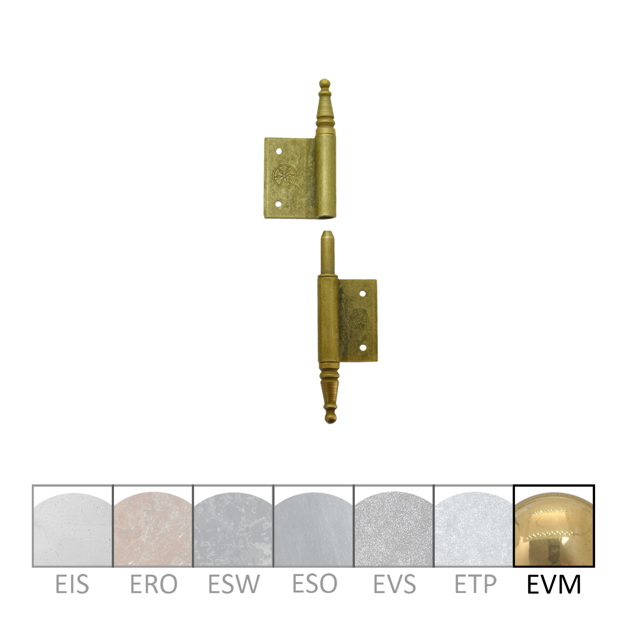 Möbelfitschband EVM L-85mm rechts Serie MB104 Bild1