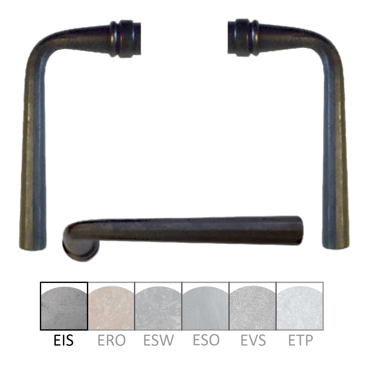 Türgriff 120 mm Eisen TD170-144B-EIS-120-65-8-P Bild1