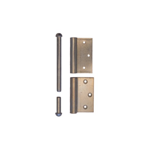 Berliner Band loser Stift/Knopf 120mm links/rechts verwendbar - Eisen verzinkt Serie TB012 Bild1