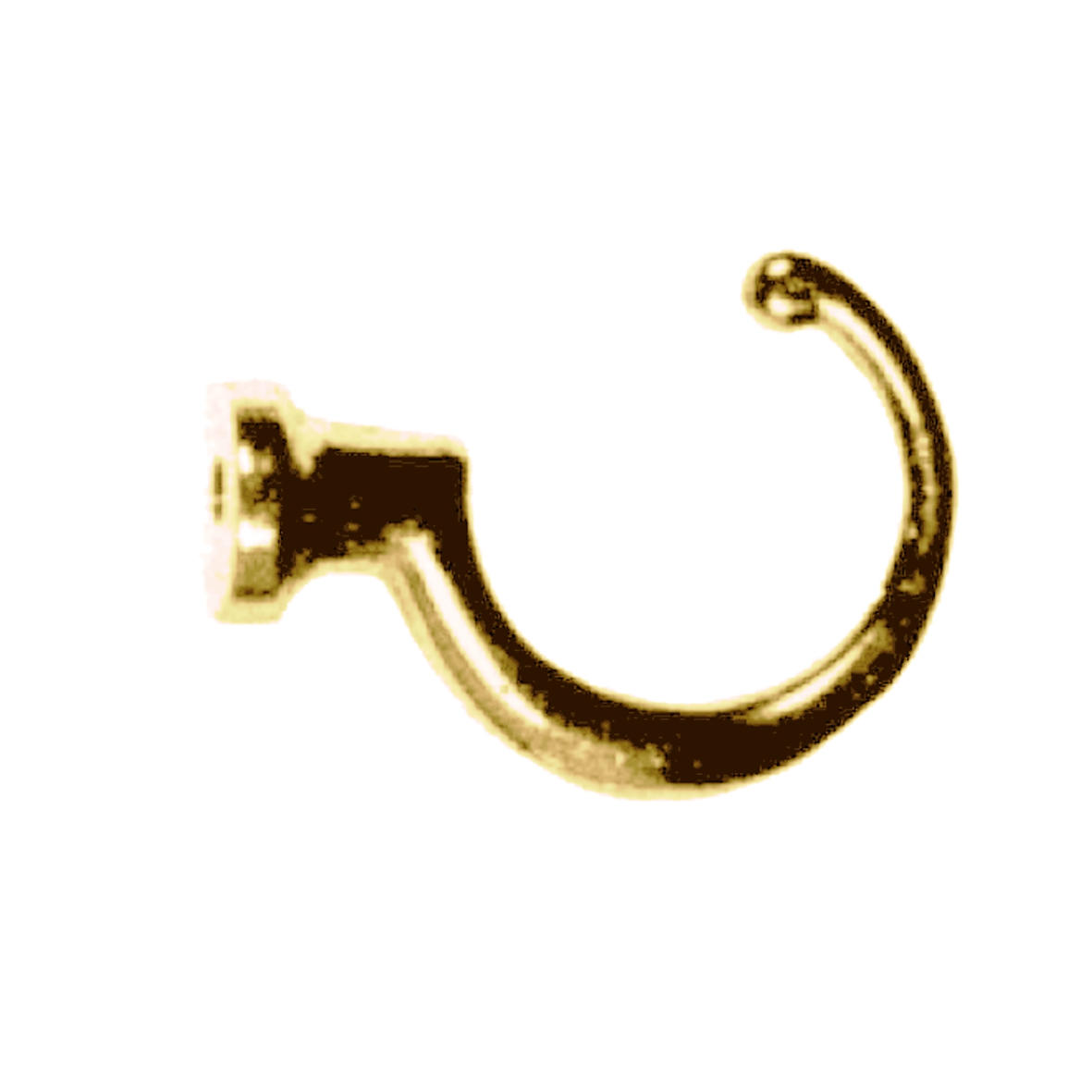 Haken MMA, HxL - 32x42 mm der Serie KH030 Bild1 Haken Messing, HxL - 32x42mm Serie KH030 Bild1