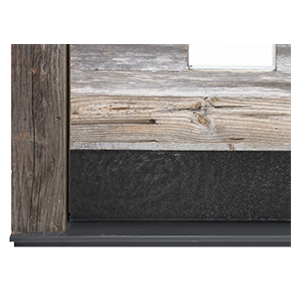 Tür Sockelblech in Eisen schwarz passiviert. BxH Türsockelblech Eisen schwarz passiviert EVS, BxH