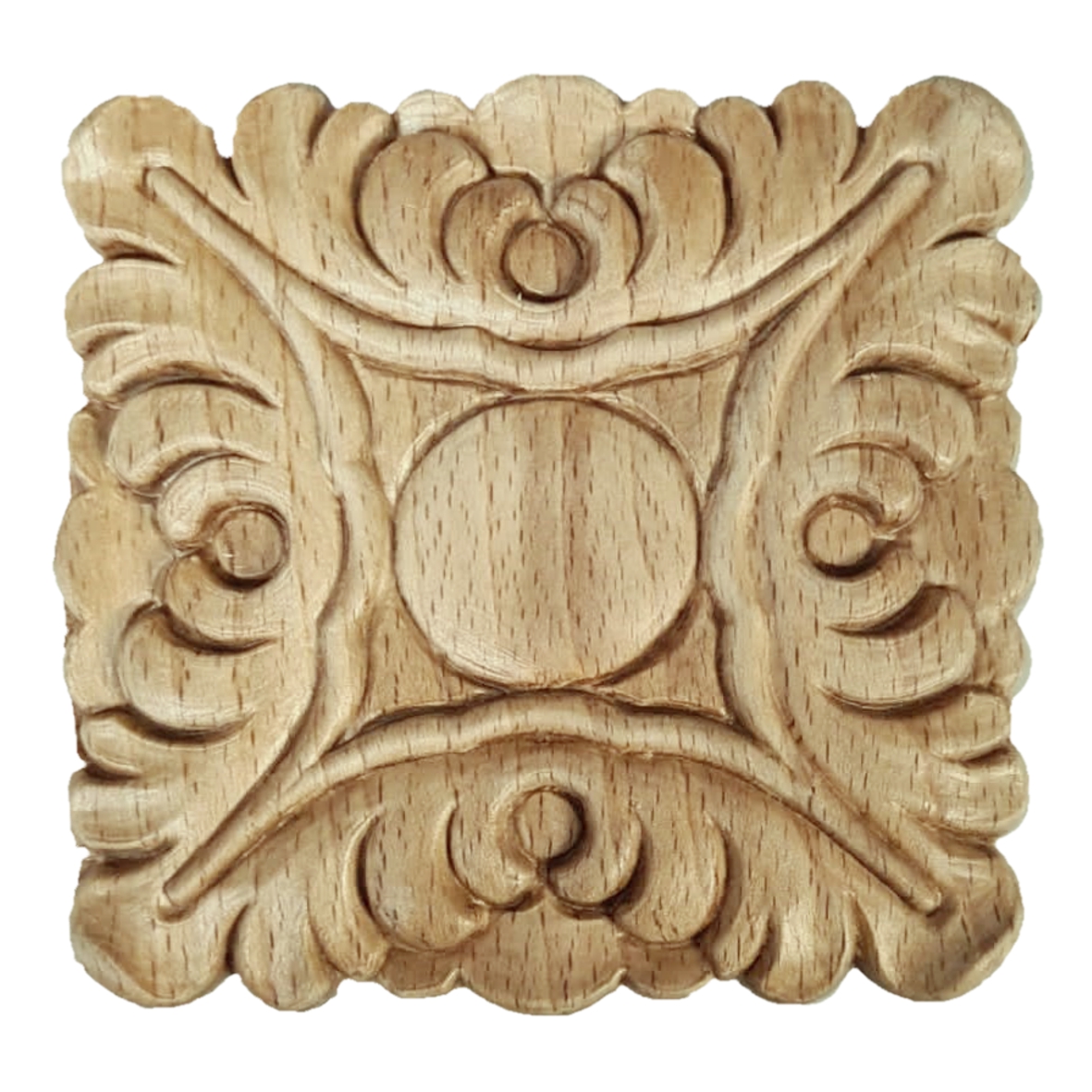 Rosette in Buche 200 x 200mm Serie AH362 Bild1