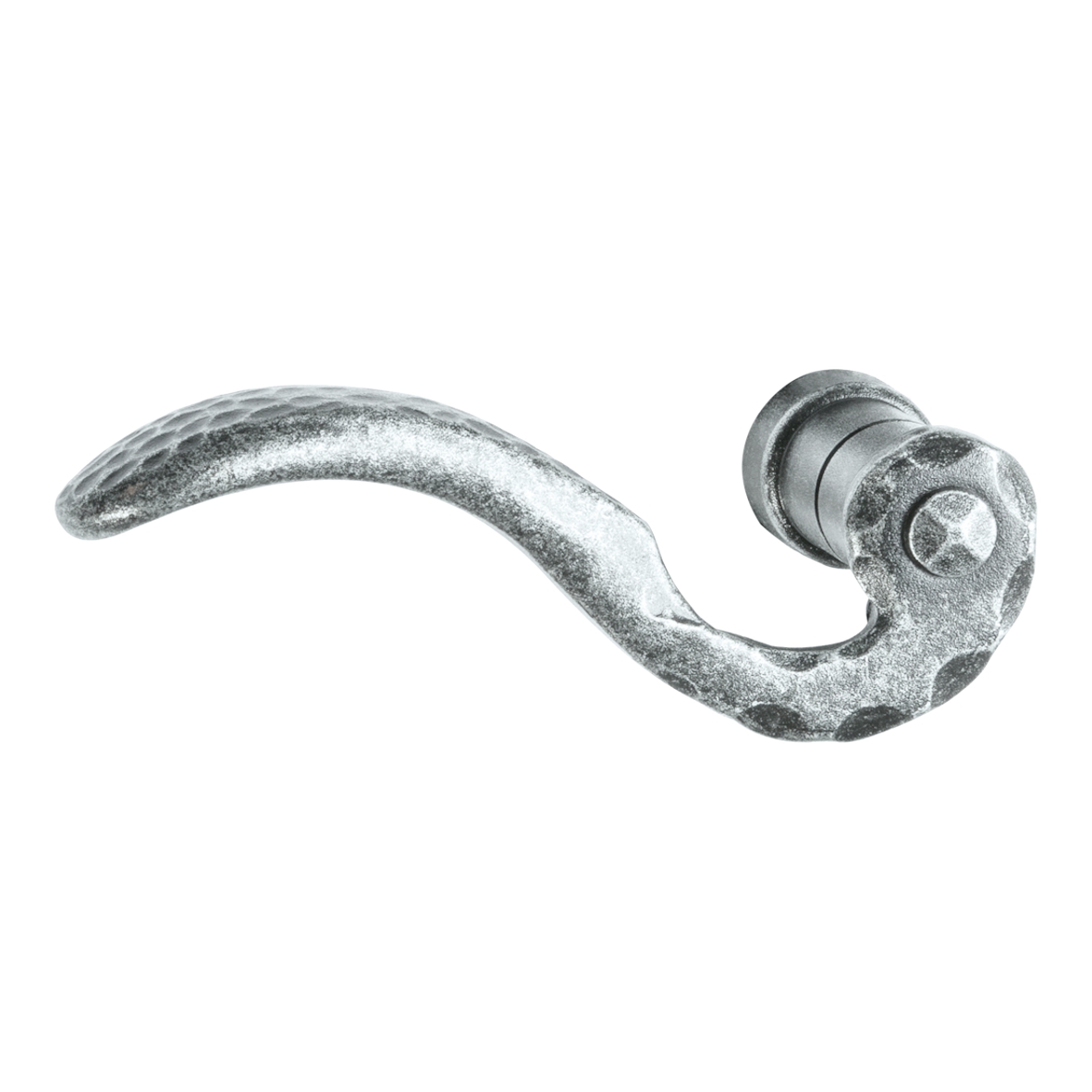 Türgriff Eisen thermopatiniert ® 123mm DIN Links Serie TD069 Bild1