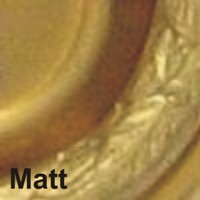Jugendstil Möbelschild geprägt Messing MMA 24 x 65mm mit Griff und Schlüsselloch Serie JU014 Bild2