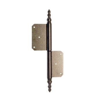 Türfitschenband Messing links Länge 160mm Serie TB014 Bild1
