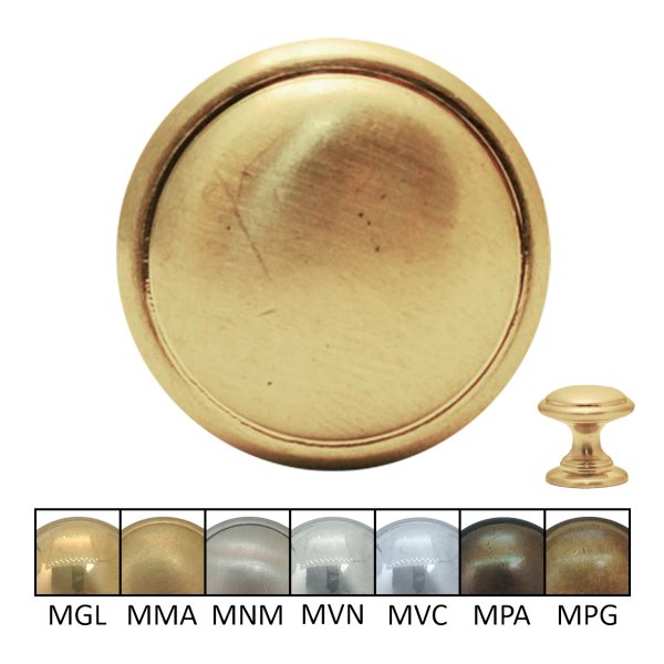 Möbelknopf in verschiedenen Maßen und Oberflächen Bild1